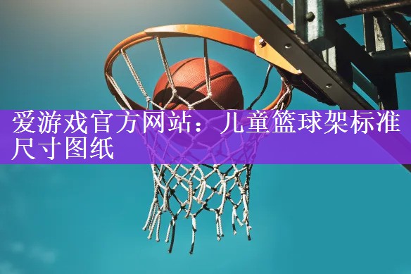 儿童篮球架标准尺寸图纸